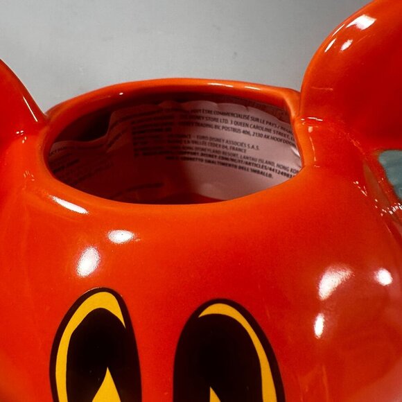 Disney Parks Mickey Mouse Mug Pumpkin Ceramic Halloween Jack Lantern 2023 - Picture 8 of 15